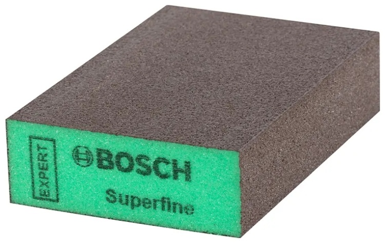 Губка 69x97x26мм Flat and Edge Super fine Expert BOSCH