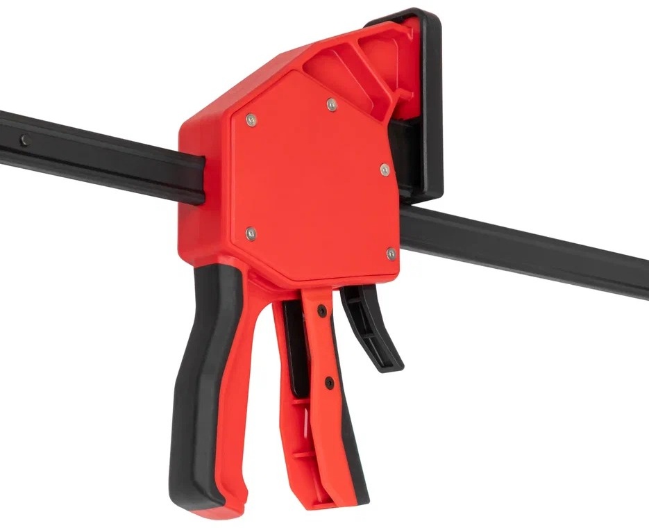 Струбцина пистолетная быстрозажимная DLT, 1200мм, (версия с удлиненной накладкой)