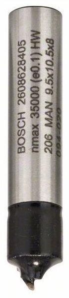 Фреза BOSCH четвертная Std S8/D9.5/L10.2