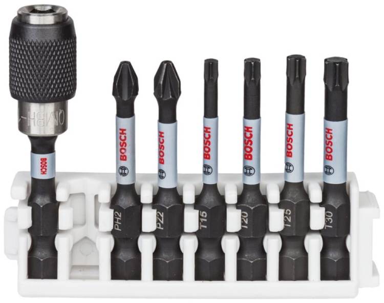 Набор ударных бит 50мм+держатель QuickRelease