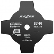 Нож для бензокосы BC-14 4-х лучевой 255х25.4х1.6mm