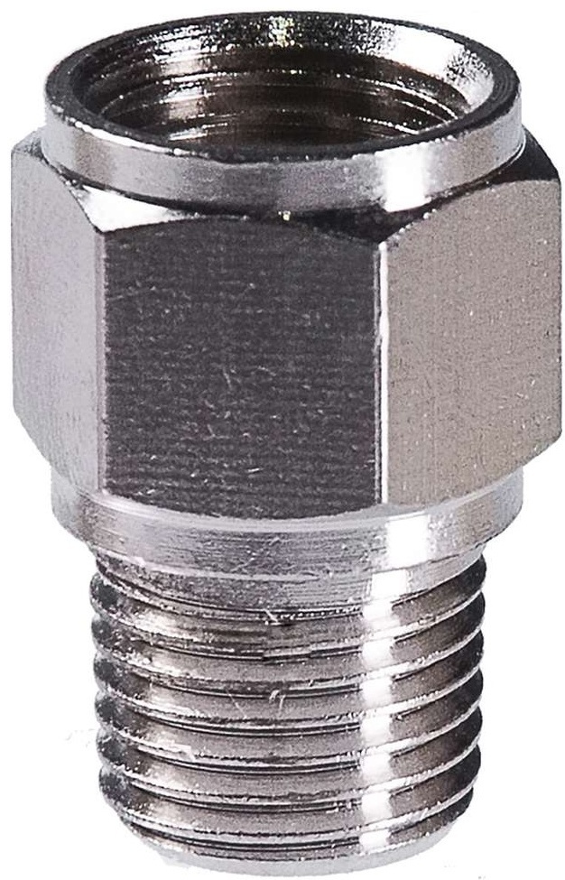 FUBAG Переходник 1/4"M на 1/4"F, блистер 1 шт.