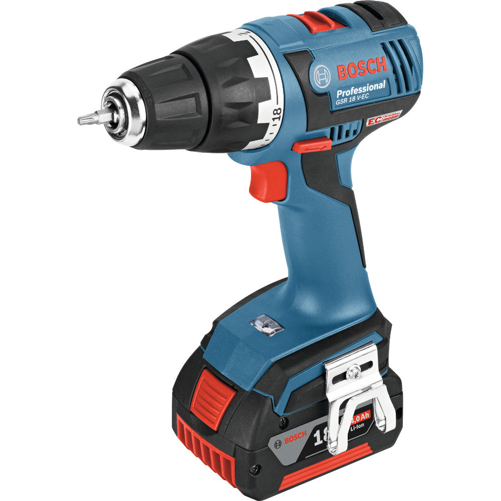 Шуруповерт аккумуляторный Bosch GSR 18 V-EC Professional