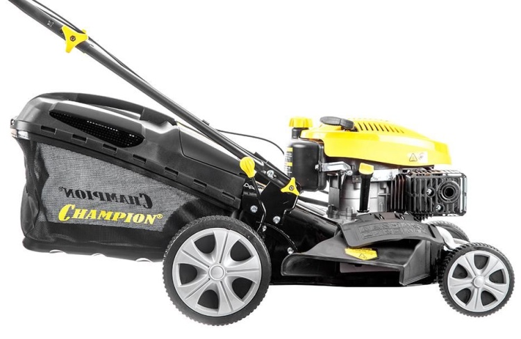 Газонокосилка CHAMPION LM4630 (3кВт привод 460мм 60л 25-75мм 1рычаг/7, 33,5кг 3в1), CHAMPION, LM4630