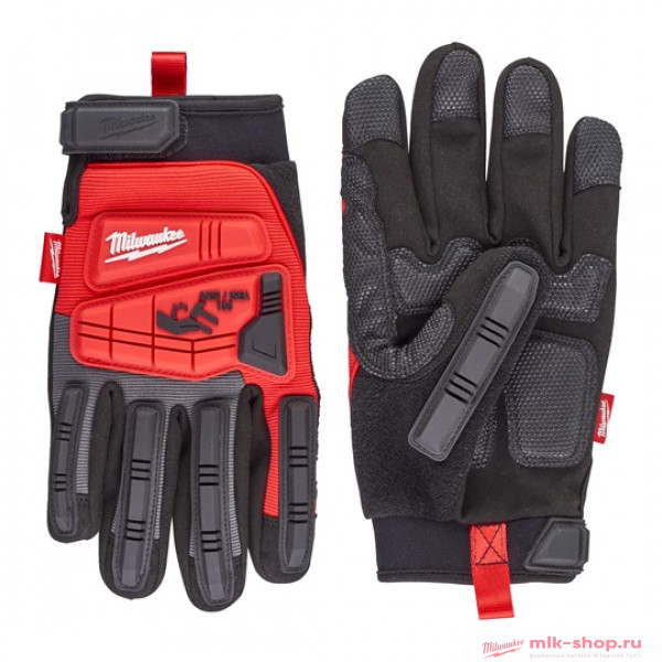 Перчатки с защитой от удара Milwaukee Impact Demolition Gloves 10/XL