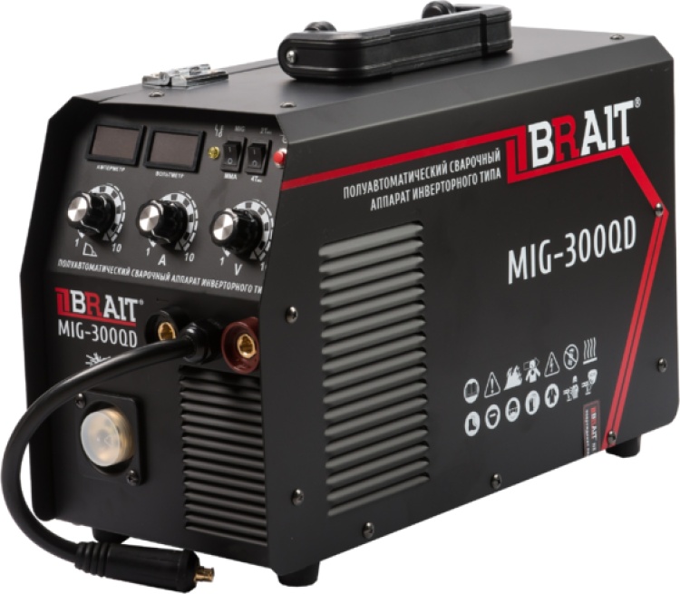 Инвертор сварочный BRAIT MIG-300QD