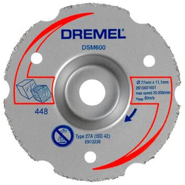 Многоф. диск для резки заподлицо д/DSM20