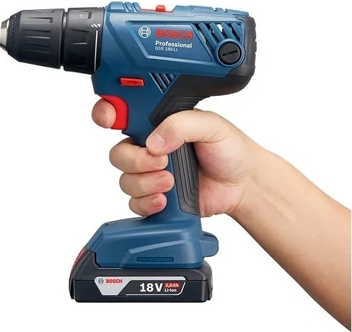 Шуруповерт BOSCH GSR 180-LI Professional (2 x 2 Case)