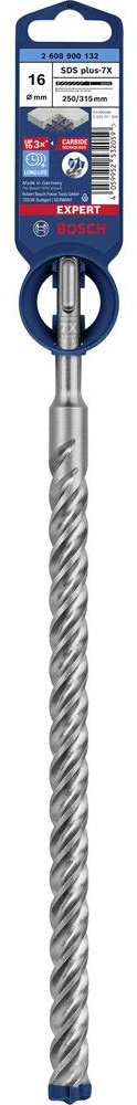 Бур BOSCH SDS plus-7X д/арм.бетона  16x250x315мм Expert