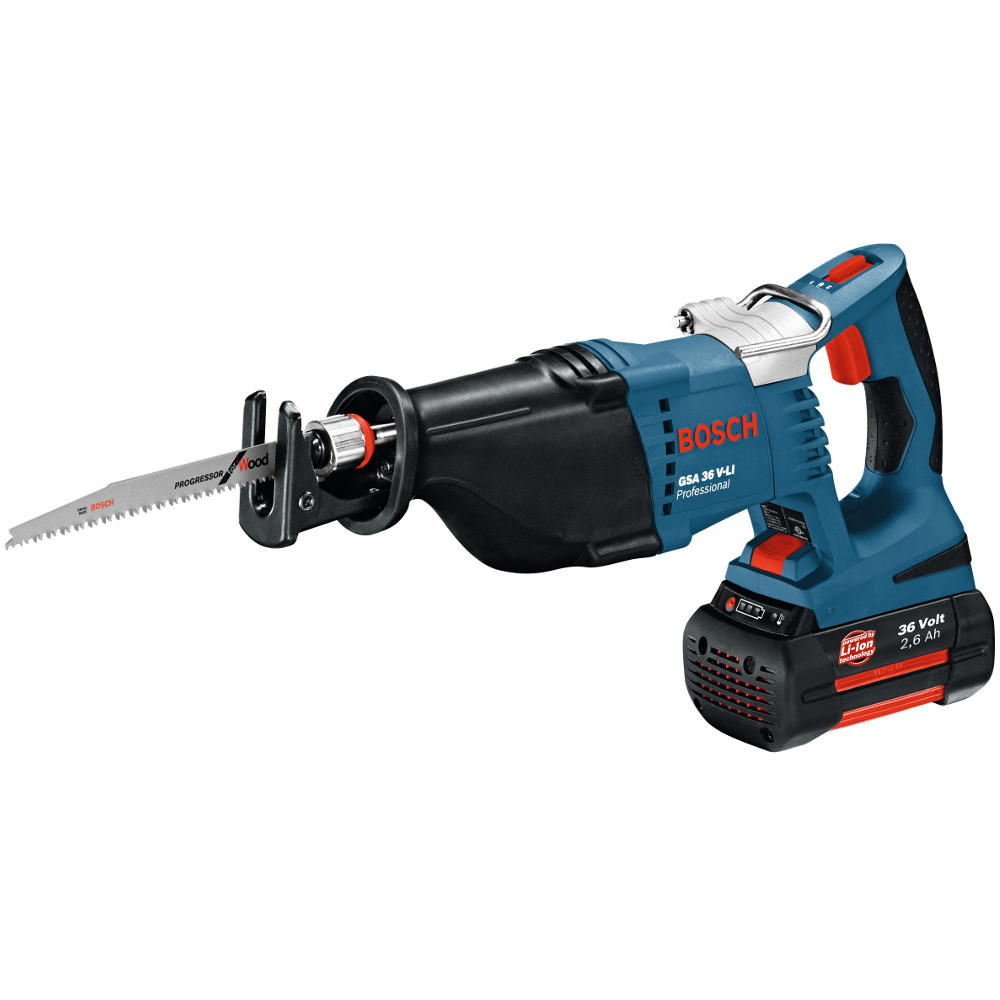 Аккумуляторная ножовка GSA 36 V-LI (2.6 Ah x 2, Case)Professional