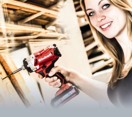 Ударный шуруповерт Einhell TE-CI 18 LI Kit 