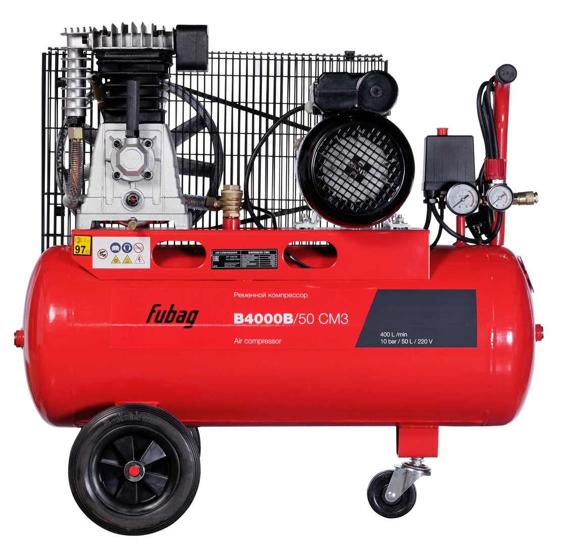 FUBAG Ременной одноступенчатый компрессор B4000B/50 CM3