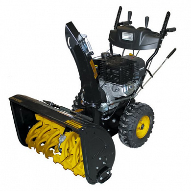 Снегоотбрасыватель CHAMPION ST1376E (13лс76см6F/2 колеса6,5л121,5кг эл.стартер,фара,обогрев рукоят )
