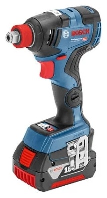 Гайковерт GDX 18V-200 C 2x5,0Ah+L-boxx BOSCH