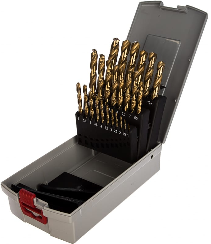 Набор сверл по металлу Bosch ProBox HSS-TiN (25 шт; 1-13 мм)