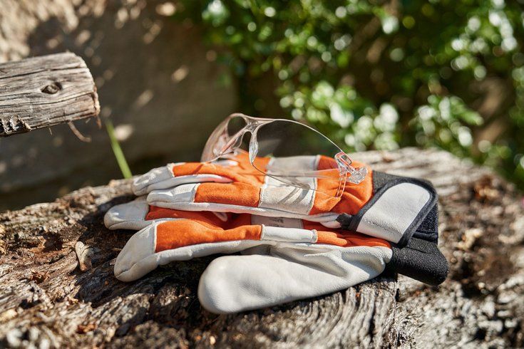 Перчатки с защитой от прорезания DYNAMIC PROTECT MS STIHL. XL - STIHL