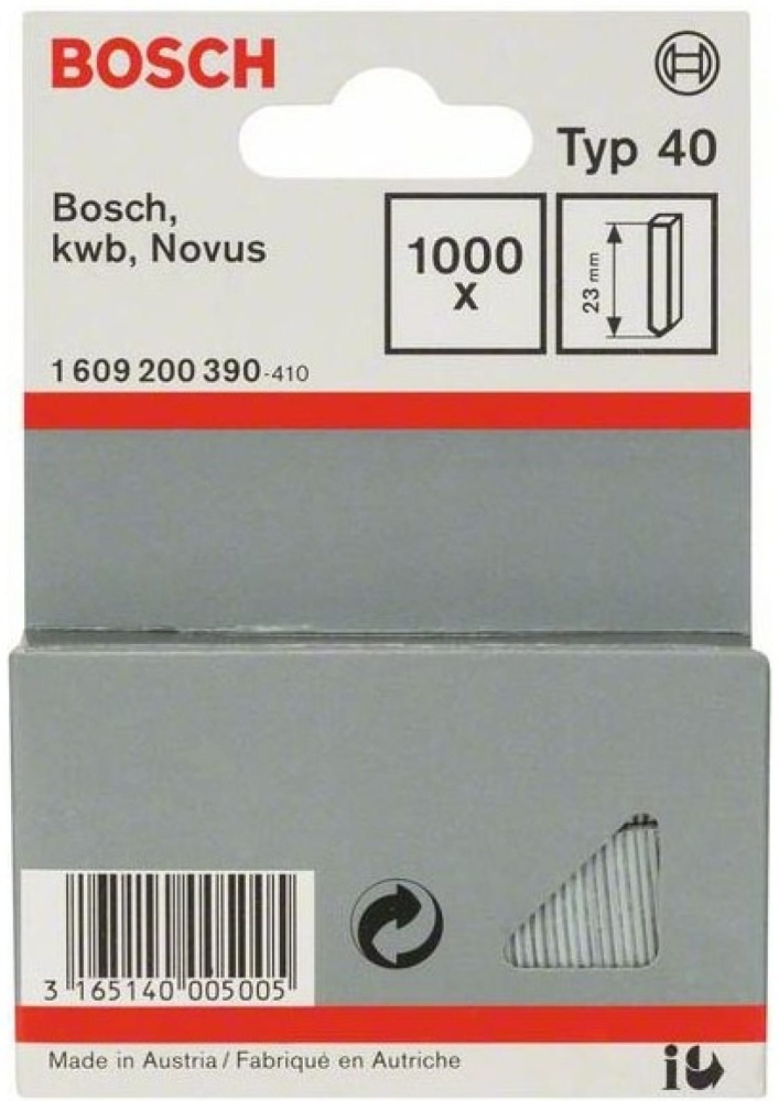 Штифты BOSCH 23мм ТИП 40 (1000шт)