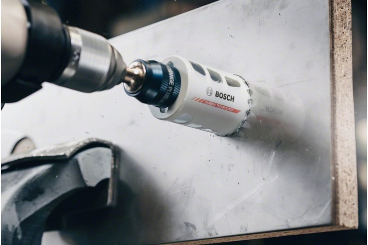 Набор коронок универсальных - HM Tough Material 22/ 25/ 35/ 51/ 60/ 68 mm Expert BOSCH