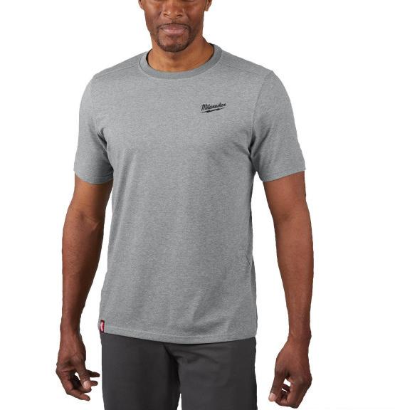 Футболка Milwaukee HYBRID-XL, серая