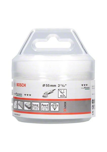 X-LOCK Алмазные коронки  Dry Speed ⌀ 55мм