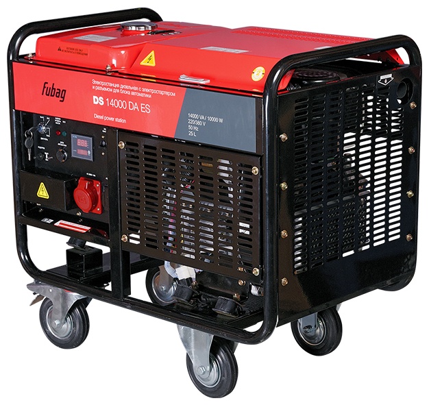 FUBAG Электростанция дизельная с электростартером и коннектором автоматики DS 14000 DA ES