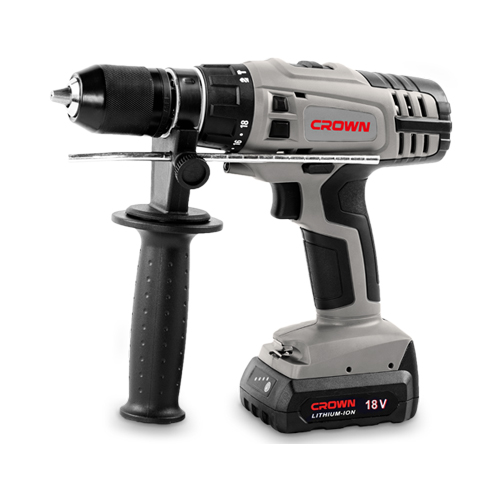Аккумуляторная ударная дрель-шуруповерт CROWN CT21031L