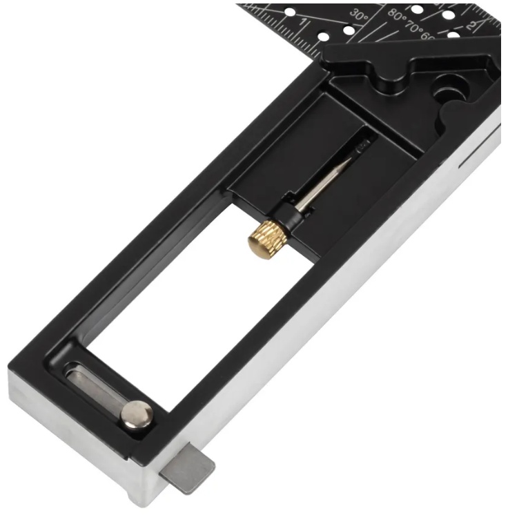 Угольник строительный DLT 300мм многофункциональный