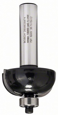 Фреза BOSCH галтельная Std S12/R12/D36.7/L16