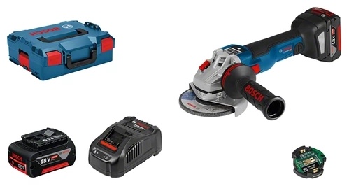 Аккумуляторная угловая шлифмашина GWS 18V-10 SC Professional