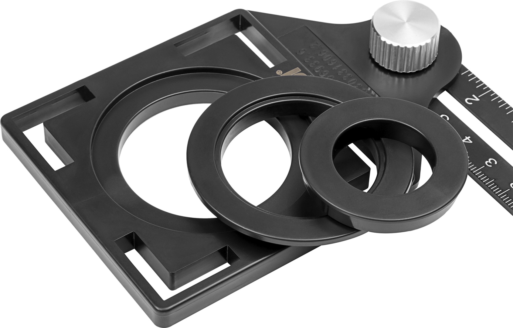 Шаблон-линейка BIHUI (Алюминий)