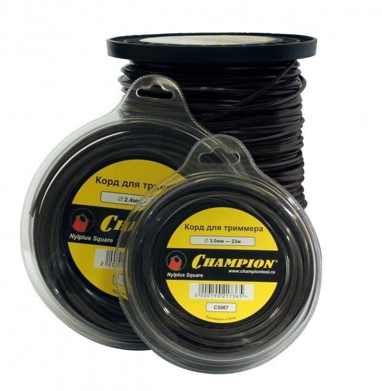 Корд триммерный CHAMPION Nylplus SquareC5068