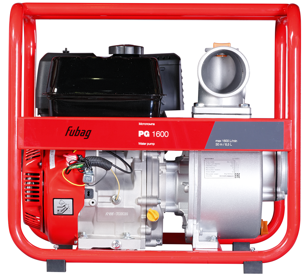 FUBAG Мотопомпа для чистой воды PG 1600