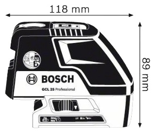 Комбинированный лазер GCL 25 Professional 