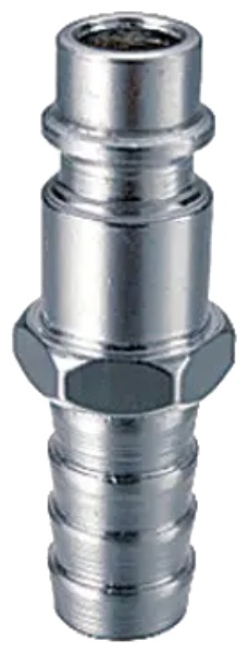 FUBAG Разъемное соединение рапид (штуцер), елочка 8мм с обжимным кольцом 8х13мм, блистер 1 шт