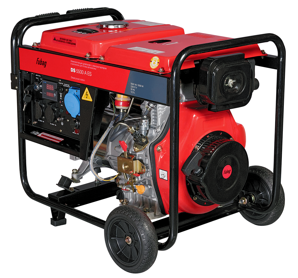 FUBAG Электростанция дизельная с электростартером и коннектором автоматики DS 5500 A ES