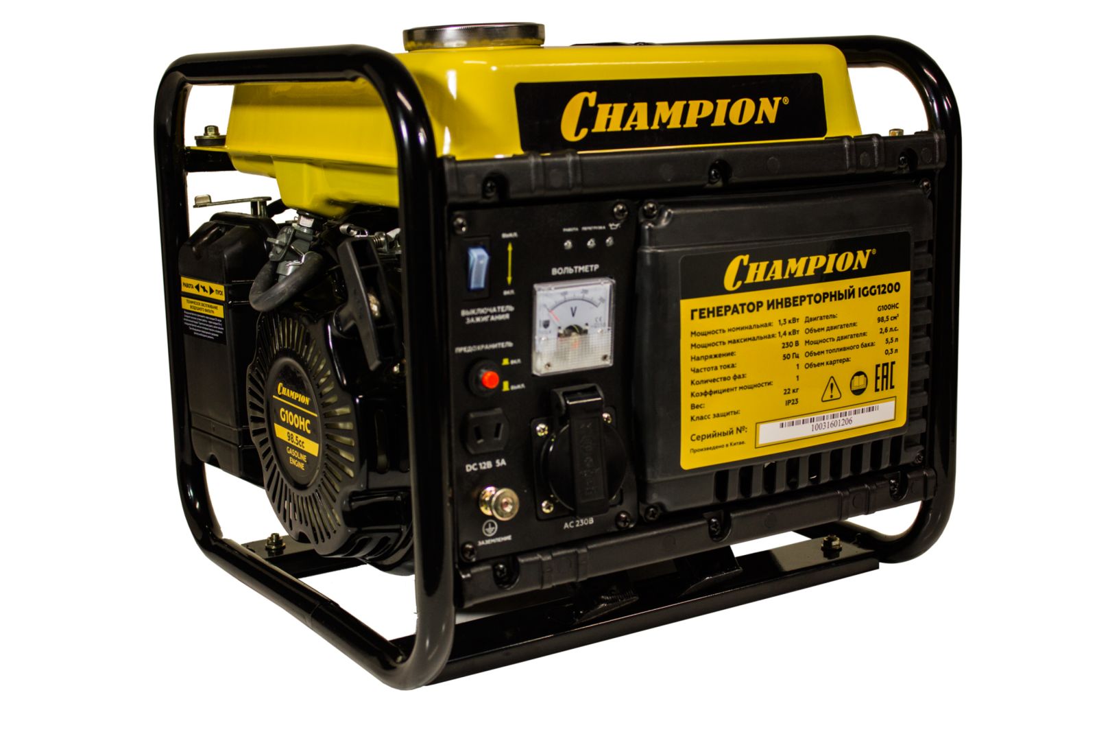 Генератор CHAMPION IGG1200