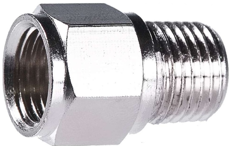 FUBAG Переходник 1/4"M на 1/4"F, блистер 1 шт.