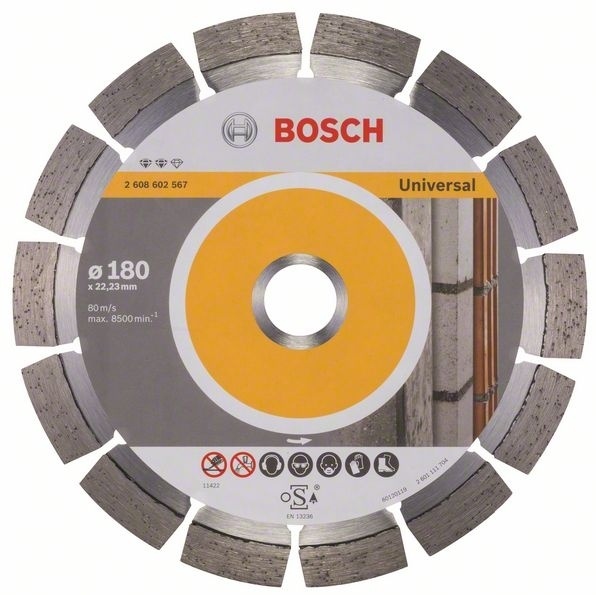 Алмазный отрезной круг Expert for Universal 180 x 22,23 x 2,4 x 12 mm