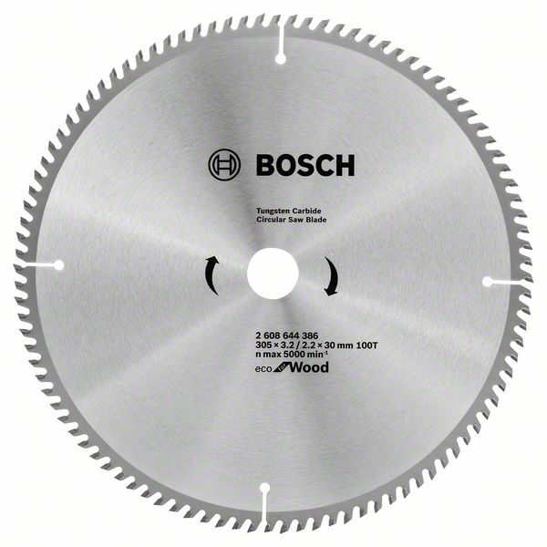 Диск BOSCH пильный 305х30-100 EC WO B