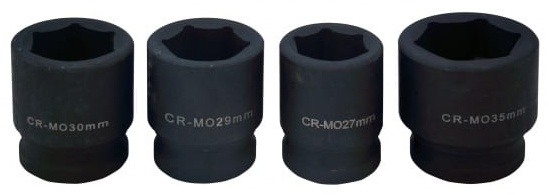 FUBAG Набор торцевых головок 3/4", 8 шт. для гайковертов IW 1600 (26-27-29-30-32-35-36-38 мм.), картонная коробка