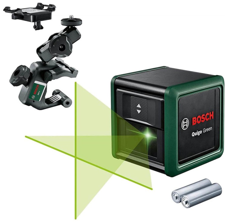 Нивелир лазерный BOSCH Quigo Green+MM2