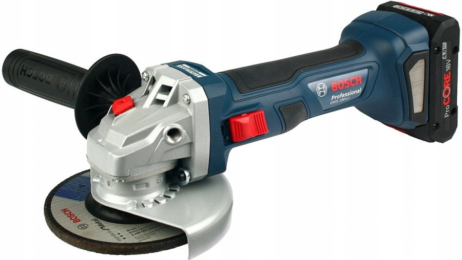 Аккумуляторная угловая шлифмашина Bosch GWS 180-LI