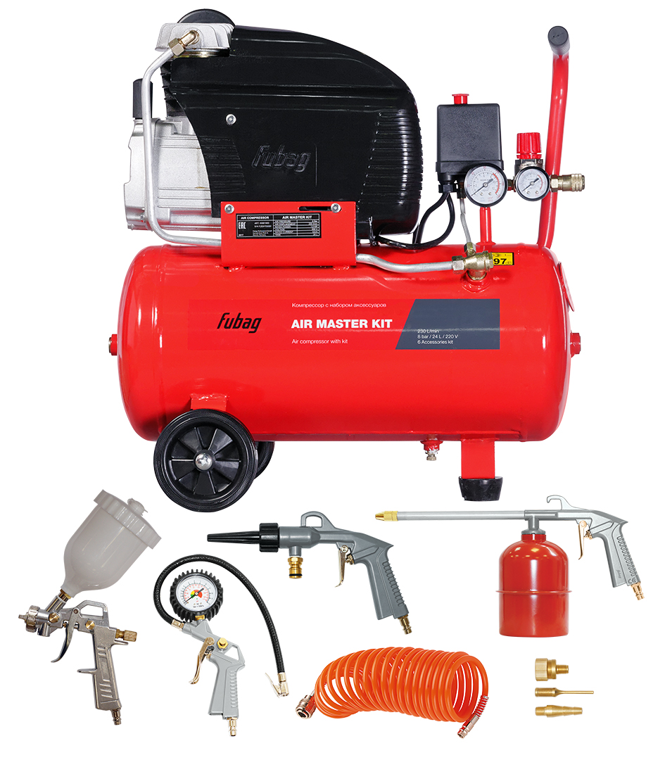 FUBAG Компрессор AIR MASTER KIT + 6 предметов