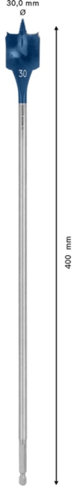 Сверло перовое Self Cut Speed 30x400 мм Expert
