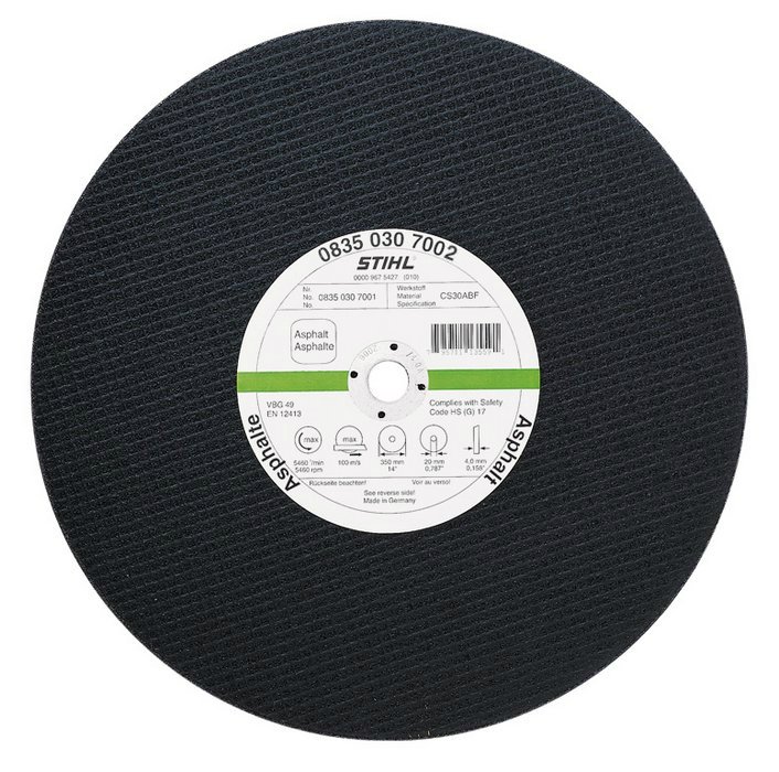 Круг абразивный STIHL асфальт, чугун 400х4.5 мм