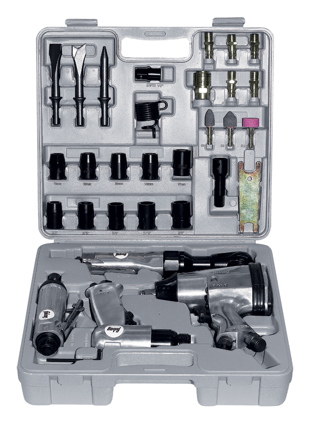 FUBAG Набор пневмоинструмента 34 предмета (в кейсе)