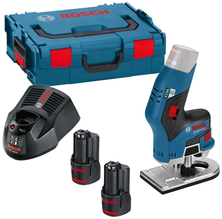 Кромочный фрезер Bosch GKF 600 Professional + оснастка