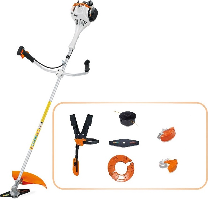 Мотокоса Штиль FS-55 (с ножами GSB 230-2 и косильн.голов. AutoCut 25-2)