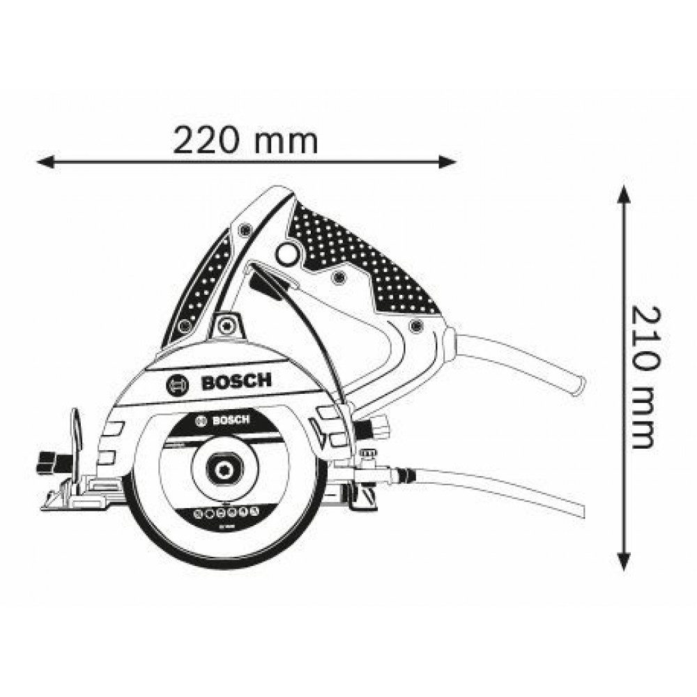 Алмазный плиткорез Bosch GDC 125 Professional 