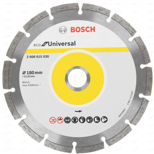 Алмазный отрезной круг ECO for Universal 180x22.23x2.2x7